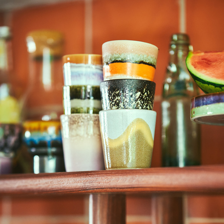 HKliving - Kubek ceramiczny 70s Oasis 230ml - obrazek 2