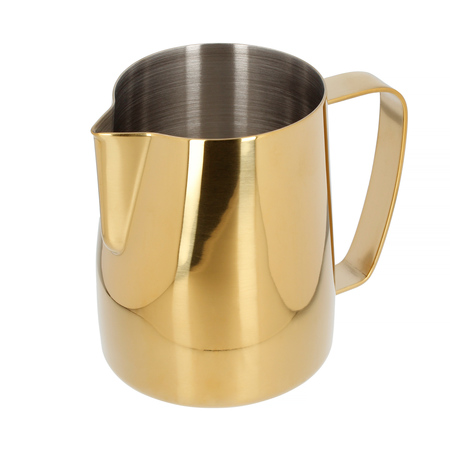 Barista Space Milk Jug Golden 600 ml - obrazek 4