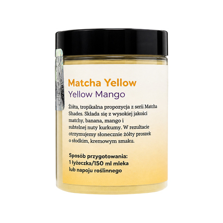Long Man Tea - herbata zielona Matcha Shades Yellow Mango 40 g - obrazek 5