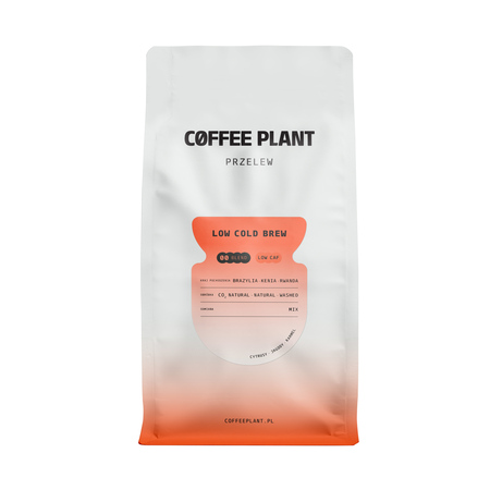 COFFEE PLANT - kawa ziarnista niskokofeinowa LOW Cold Brew Filter 800 g