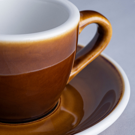 Loveramics Egg - Filiżanka i spodek Espresso 80 ml - Caramel - obrazek 4