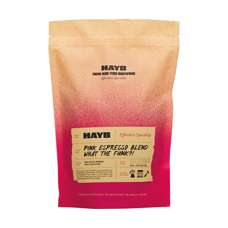 HAYB - kawa ziarnista Pink Espresso Blend - WTF-! Natural 250 g