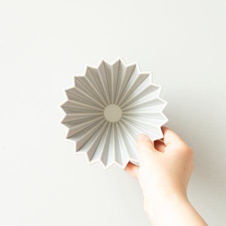 ORIGAMI - Dripper S Matowy szary - obrazek 3