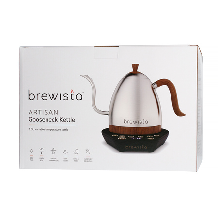 Brewista - Artisan Variable Temperature Kettle Srebrny 1l - Czajnik elektryczny - obrazek 4