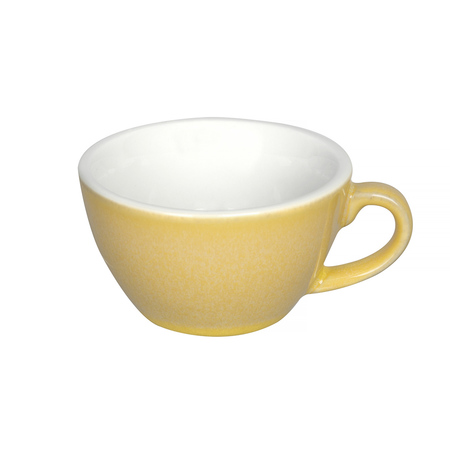 Loveramics Egg - Filiżanka i spodek Flat White 150 ml - Butter Cup - obrazek 2