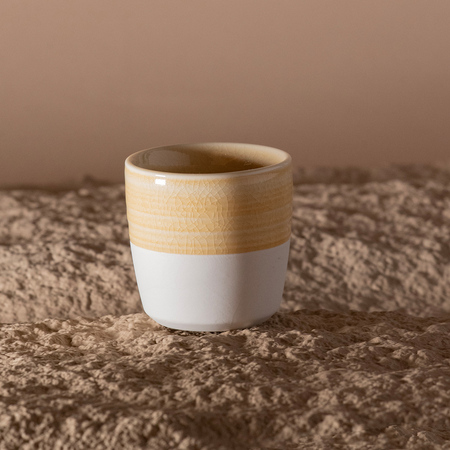 Loveramics Dale Harris - Kubek 150ml - Flat White Cup - Yellow - obrazek 2