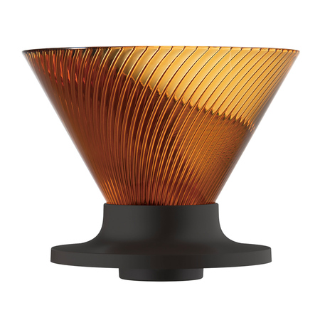Hario - tritanowy drip NEO V60-02 - bursztynowy