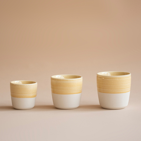 Loveramics Dale Harris - Kubek 150ml - Flat White Cup - Yellow - obrazek 4