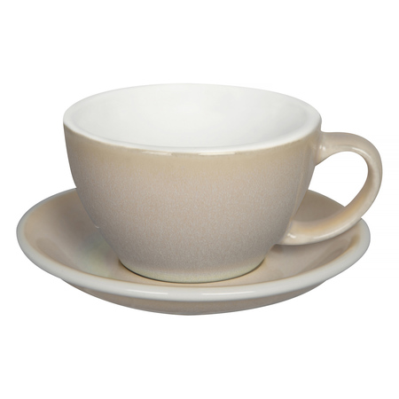 Loveramics Egg - Filiżanka i spodek Cafe Latte 300 ml - Ivory