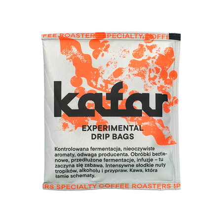 Kafar - kawa w saszetkach EXPERIMENTAL Filter Drip Bag - 1 saszetka 12 g