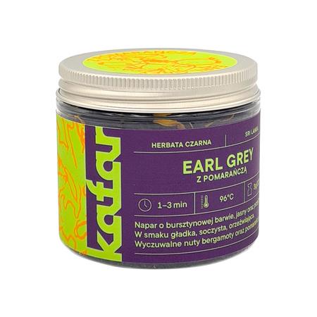 Kafar - herbata czarna sypana Earl Grey z Pomarańczą 50 g