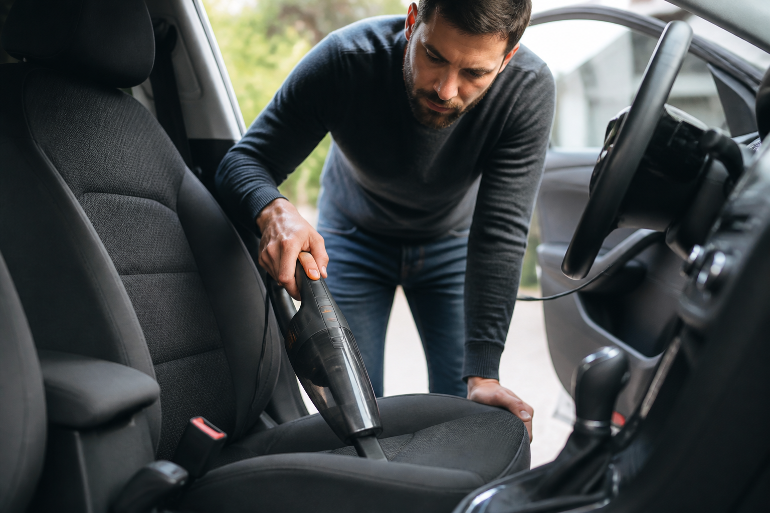 czyste auto bez wizyty na myjni – jak wybrać odkurzacz samochodowy