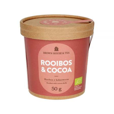 Brown House & Tea - herbata rooibos sypana Rooibos & Cocoa EKO 50 g