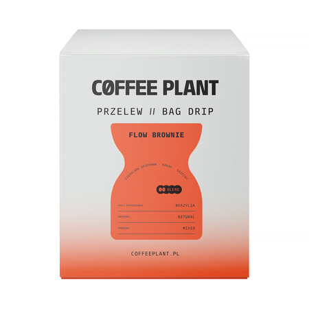 COFFEE PLANT - kawa w saszetkach Flow Brownie Drip Bag - 10 saszetek 11 g