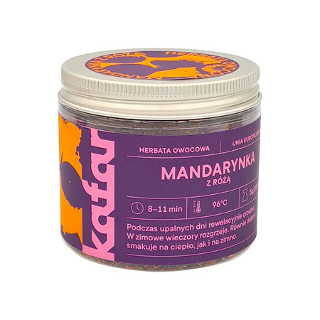 Kafar - herbata owocowa sypana Mandarynka z Różą 50 g