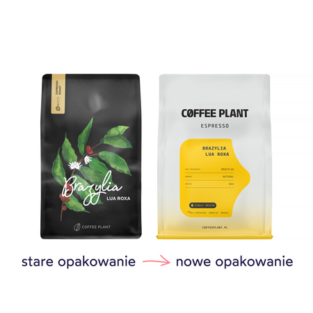 COFFEE PLANT - kawa ziarnista Brazylia Lua Roxa Espresso 250 g - obrazek 2