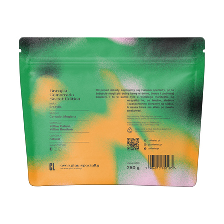 CoffeeLab - kawa ziarnista Brazylia Cemorrado Sweet Edition Espresso 250 g - obrazek 2
