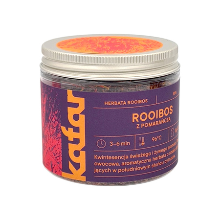 Kafar - herbata rooibos sypana Rooibos z Pomarańczą 50 g
