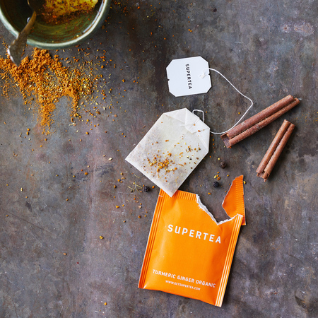 Teministeriet - herbata ziołowa Supertea Turmeric Ginger EKO 20 saszetek - obrazek 4