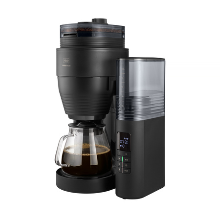 Melitta - AromaFresh II Czarny Mat - Ekspres przelewowy z wbudowanym młynkiem - obrazek 4