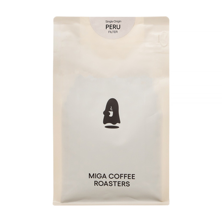 Miga Coffee Roasters - kawa ziarnista Peru Cajamarca Washed Filter 250 g