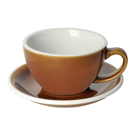 Loveramics Egg - Filiżanka i spodek Cafe Latte 300 ml - Caramel
