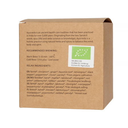 Teministeriet - herbata ziołowa sypana Ayurveda Relax EKO 100 g - obrazek 2