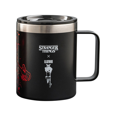 Bialetti - Kubek termiczny z uchwytem Stranger Things 420ml - świecący w ciemności - obrazek 2