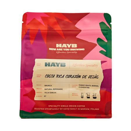 HAYB - kawa ziarnista Kostaryka Corazón de Jesús Natural Reposado Filter 250 g