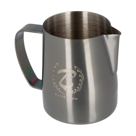 Barista Space - Dzbanek do mleka Titanium Black 350 ml - obrazek 3