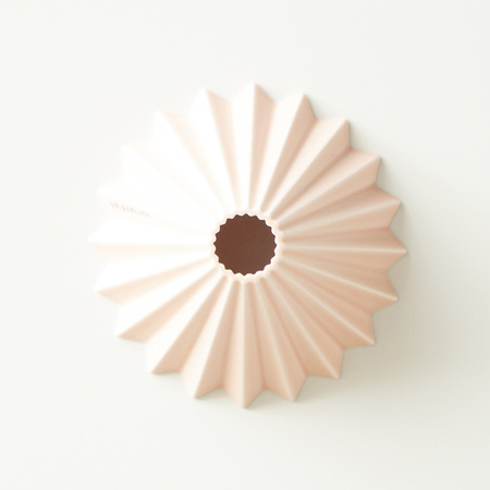 ORIGAMI - Dripper M Matowy różowy - obrazek 5