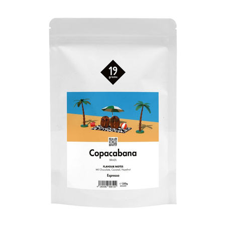19grams - kawa ziarnista Brazylia Copacabana Natural Espresso 250 g