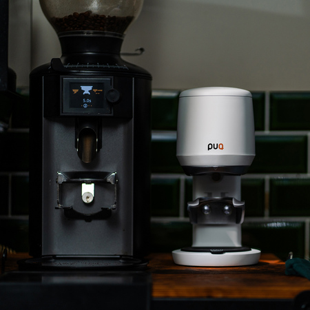 PUQ - Q GEN6 58mm Matt White - Tamper automatyczny - obrazek 4