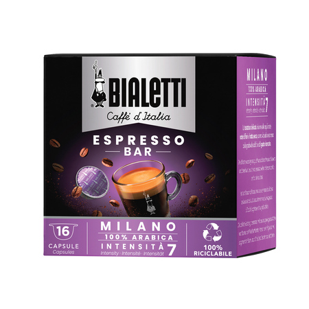 Bialetti - kawa w kapsułkach Milano - 16 kapsułek