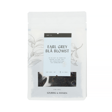 Solberg & Hansen - herbata czarna sypana Blue Flower Earl Grey 70 g