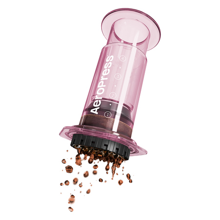 AeroPress Clear Pink - Zaparzacz do kawy różowy - obrazek 5