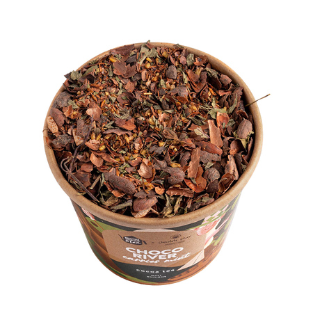 Brown House & Tea - herbata ziołowa sypana Choco River 60 g - obrazek 2