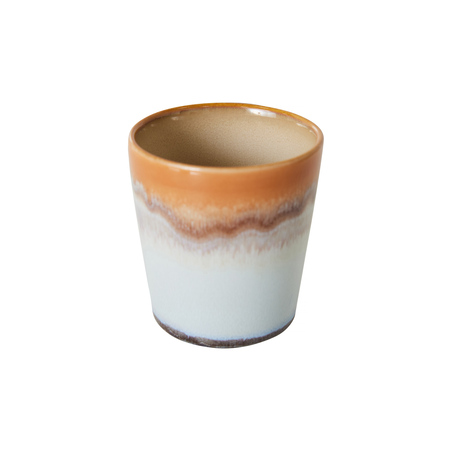 HKliving Kubek ceramiczny 70s ash 180 ml - obrazek 2