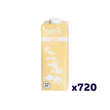 DRYK - Oat Barista - Napój owsiany 1L - zestaw 720 sztuk