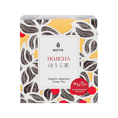 Moya Matcha - herbata zielona w saszetkach Hojicha EKO 15 x 1,5 g
