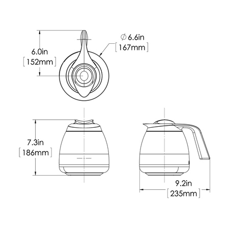 Bunn Seamless Thermal Carafe - Dzbanek termiczny 1,9 L - obrazek 5