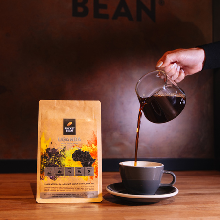 Rocket Bean - kawa ziarnista Uganda Namisuni Natural Aerobic Filter 200 g - obrazek 2