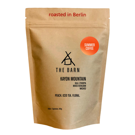 The Barn - kawa ziarnista Etiopia Kayon Mountain Summer Coffee Washed Filter 250 g
