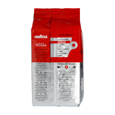 Lavazza - kawa ziarnista Qualita Rossa 500 g - obrazek 2