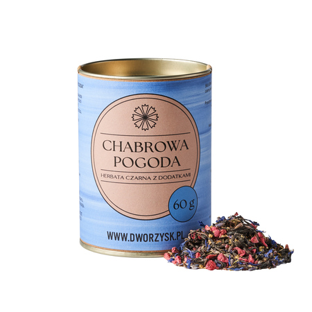 Dworzysk - herbata czarna sypana Chabrowa Pogoda 60 g - obrazek 4