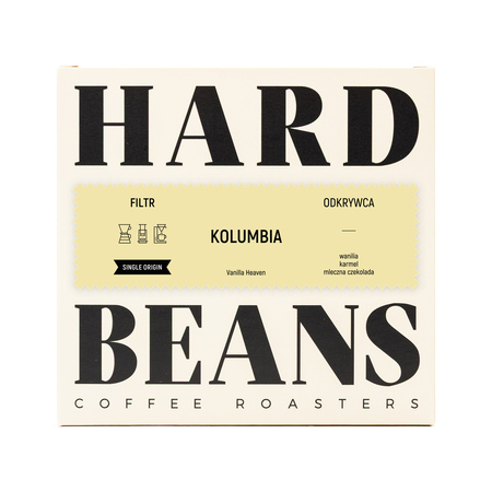 Hard Beans - kawa ziarnista Kolumbia Vanilla Heaven Filter 200 g
