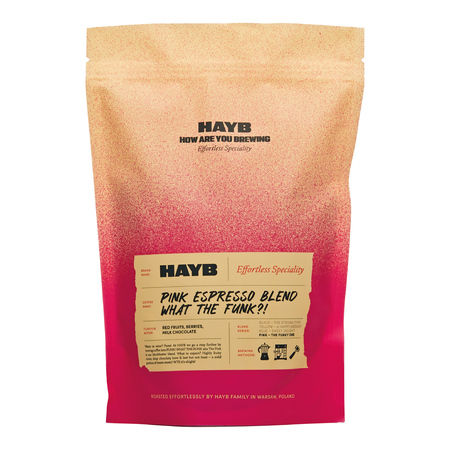 HAYB - kawa ziarnista Pink Espresso Blend - WTF-! Natural 1 kg
