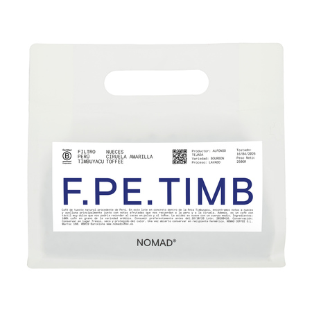 Nomad Coffee - kawa ziarnista Peru Timbuyacu Washed Filter 250 g
