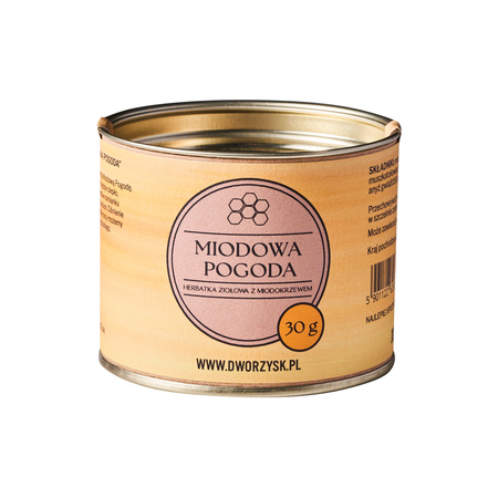 Dworzysk - herbata ziołowa sypana Miodowa Pogoda 30 g