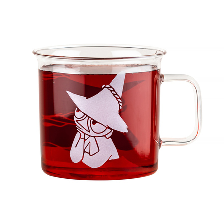 Moomin - Kubek szklany Włóczykij 350ml transparentny